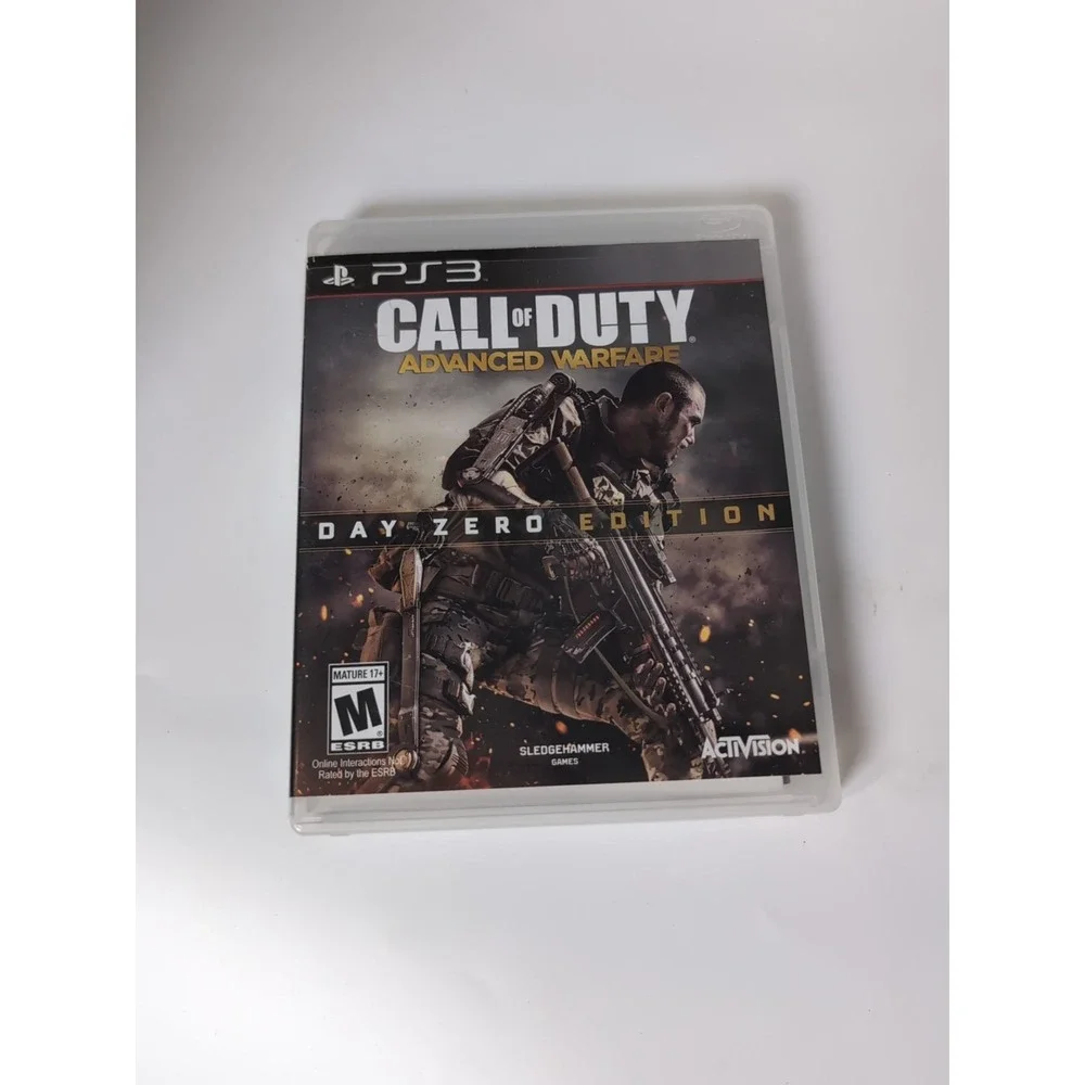 Lot Of 7 COD MW3 WORLD AT‎ WAR GHOSTS Black Ops 1&2 Adv War MEDAL OF HONOR PS3